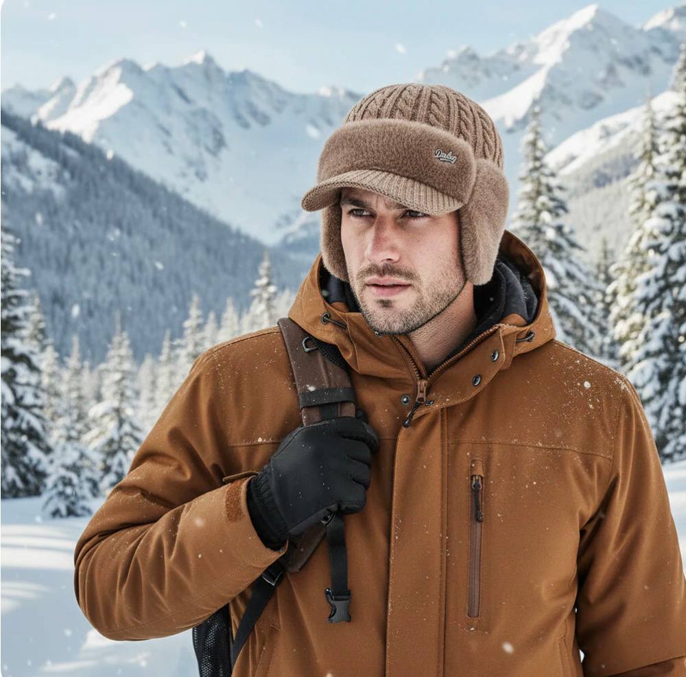 Gorro Trapper ColdShield | Protección Térmica Premium