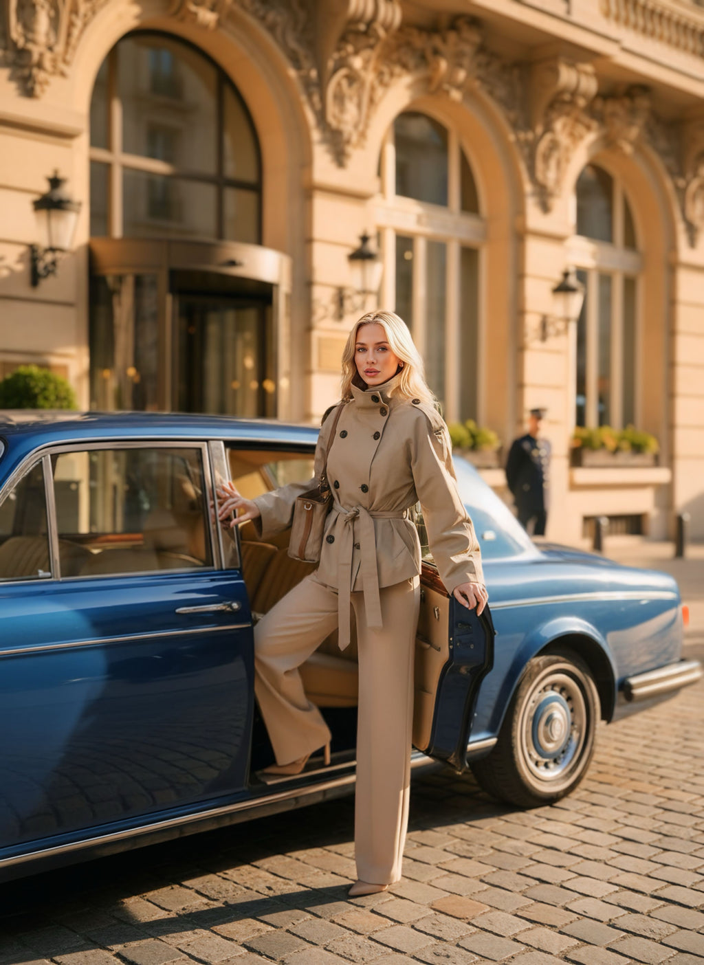 BETTY | GABARDINA CORTA BEIGE