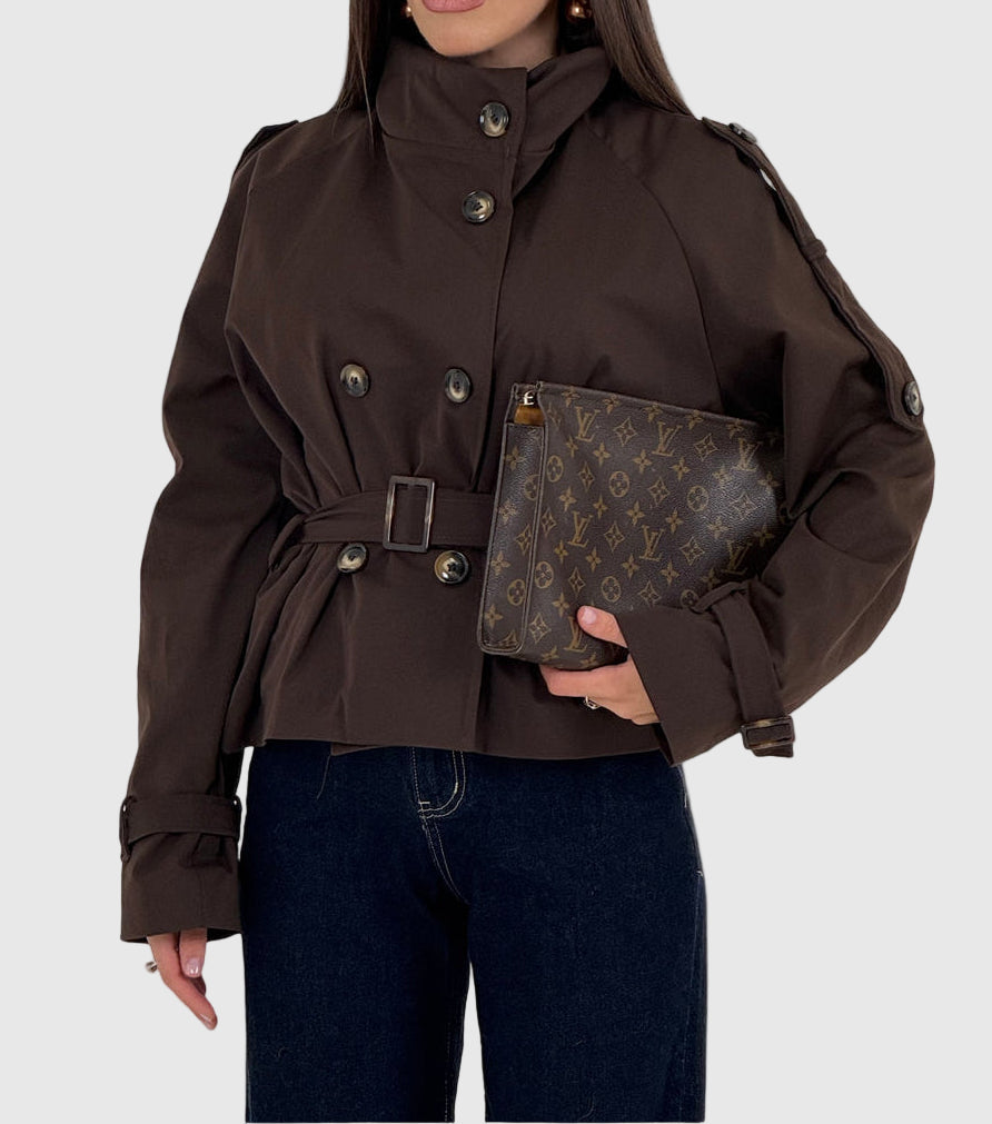 CHARLOTTE | GABARDINA TRENCH CORTA