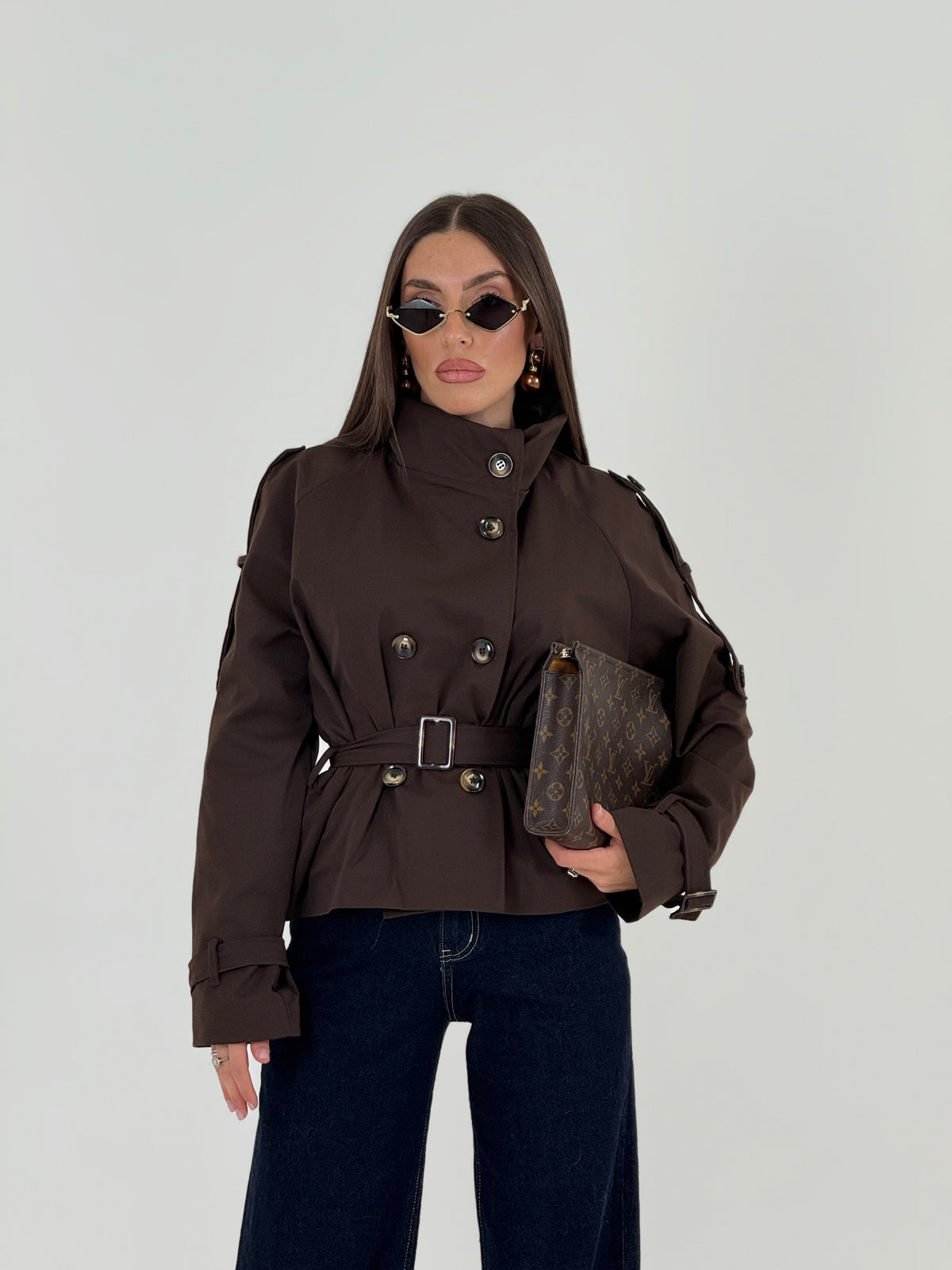 CHARLOTTE | GABARDINA TRENCH CORTA