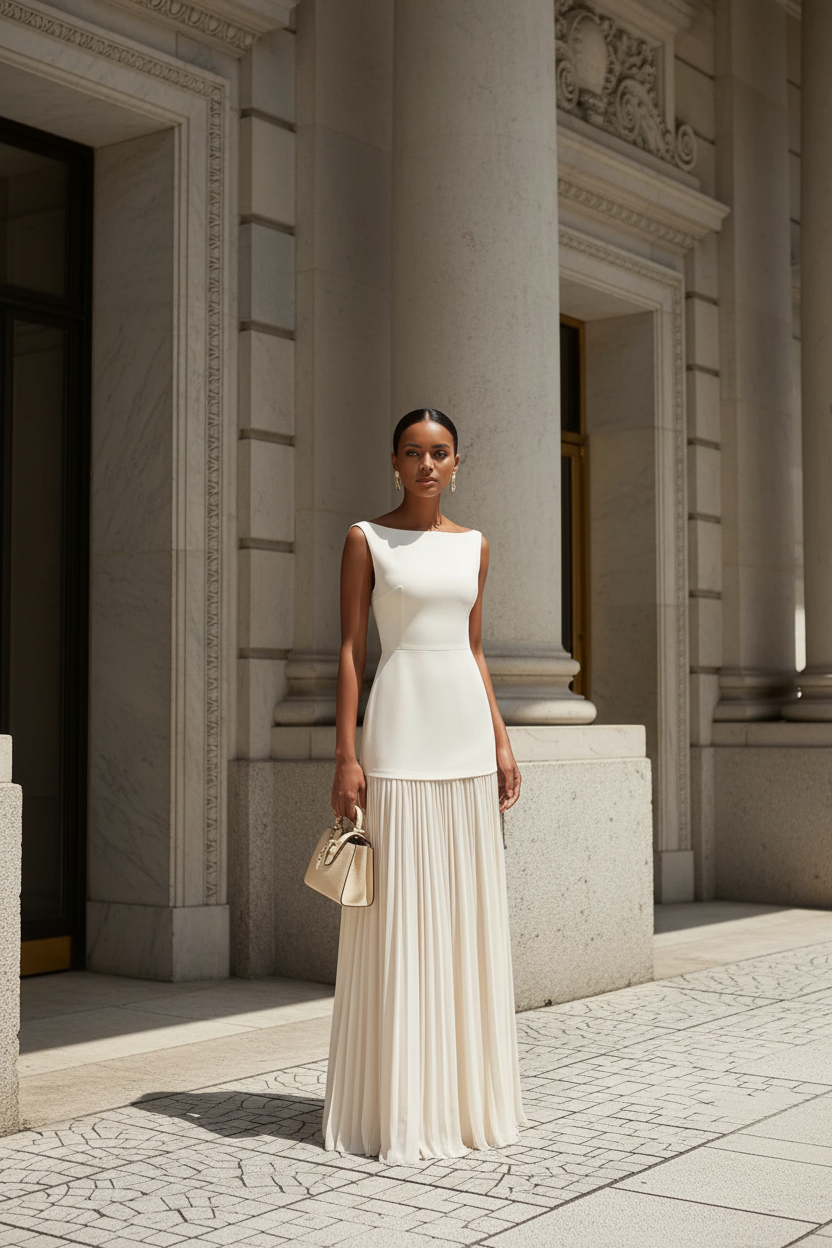 Entrada de hotel elegante