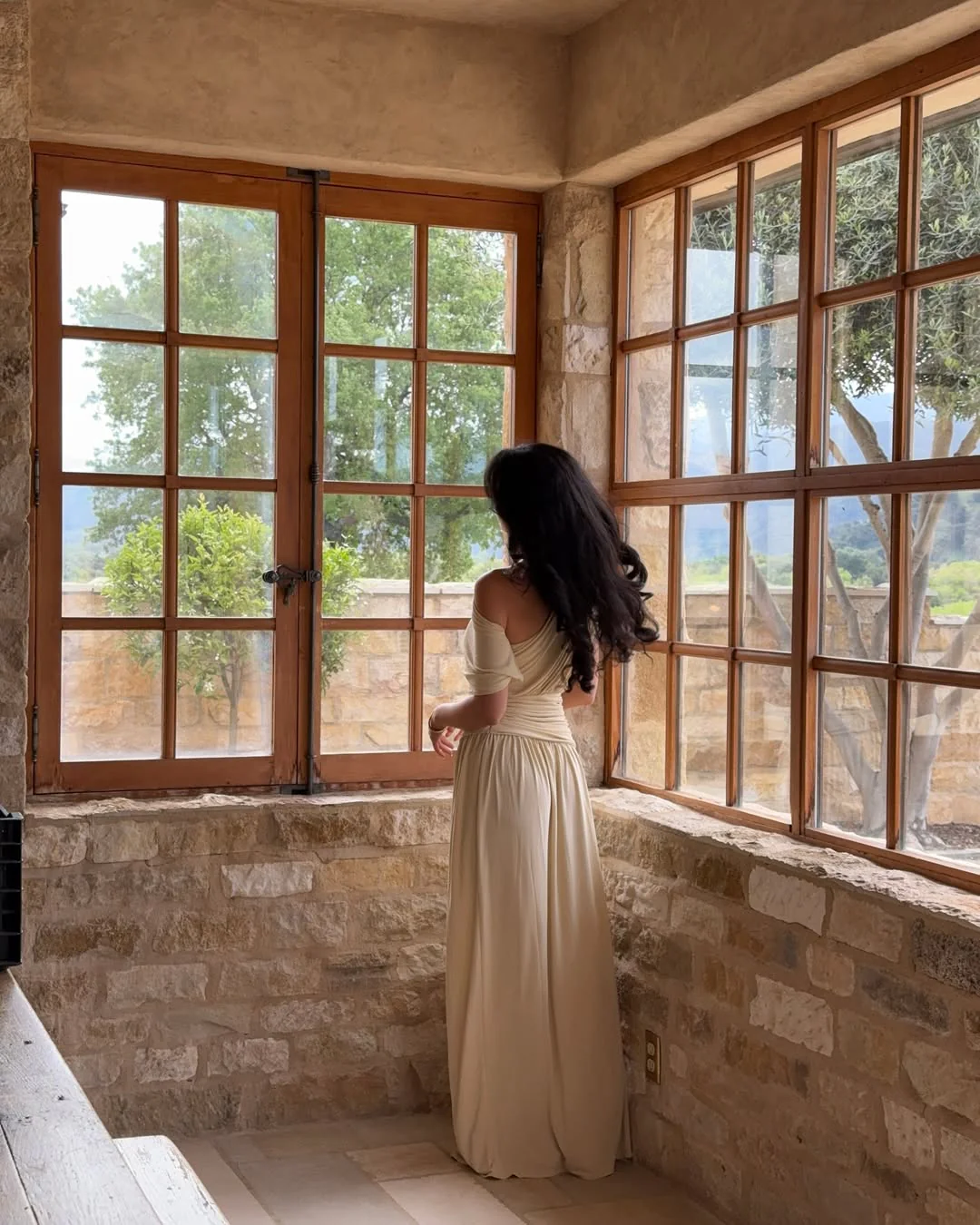 Kayla | Vestido Maxi Bodycon Fruncido Transparente para Mujer