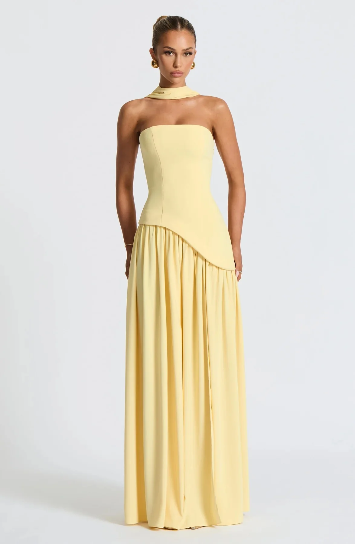 Lucinda | Vestido Maxi Strapless