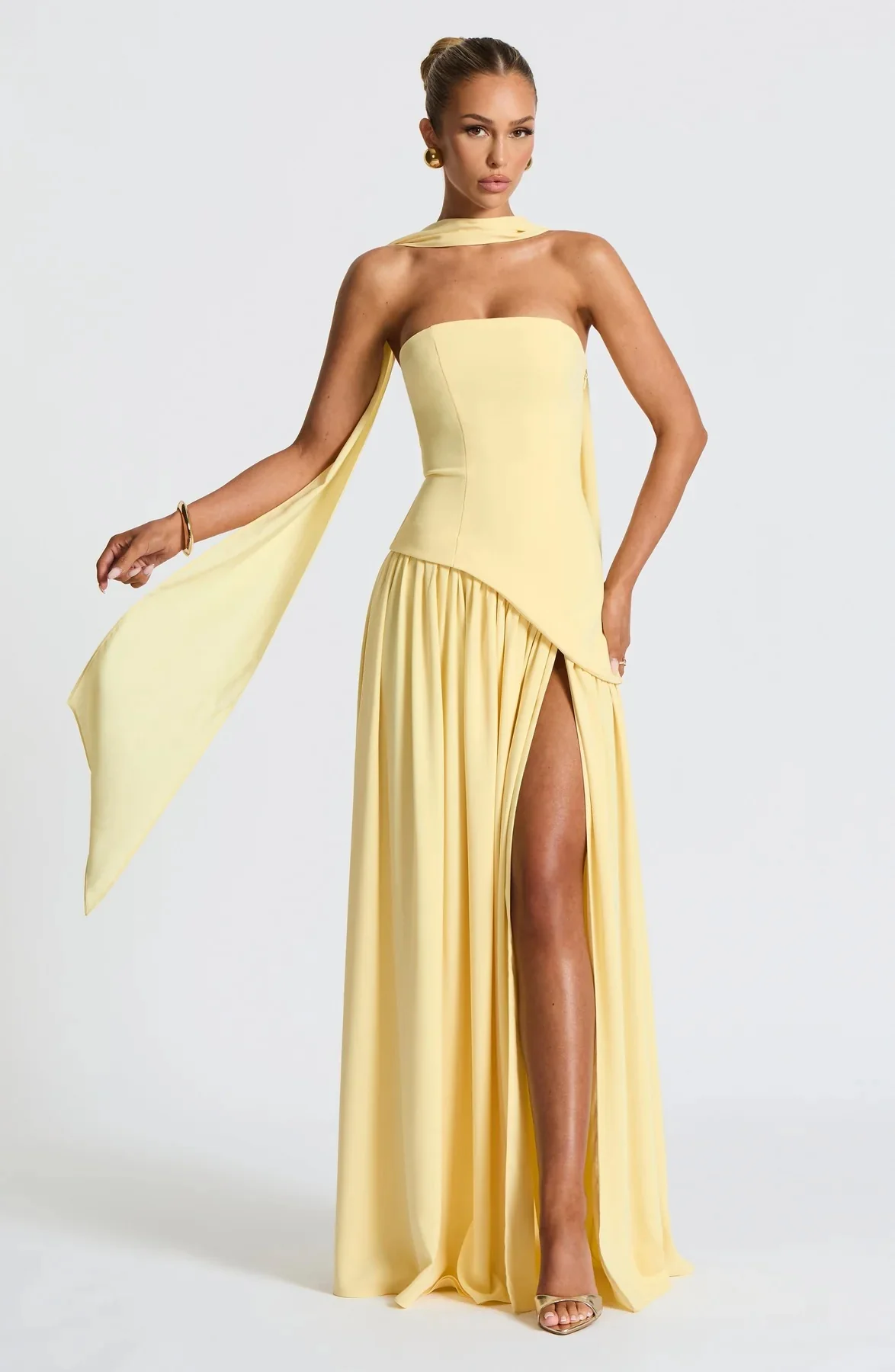 Lucinda | Vestido Maxi Strapless