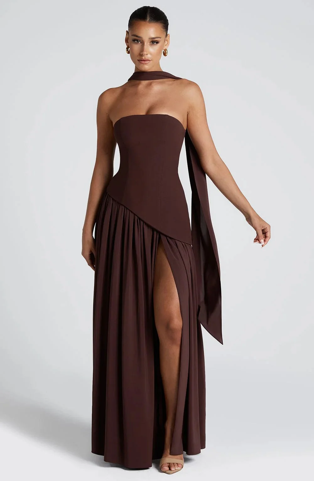 Lucinda | Vestido Maxi Strapless