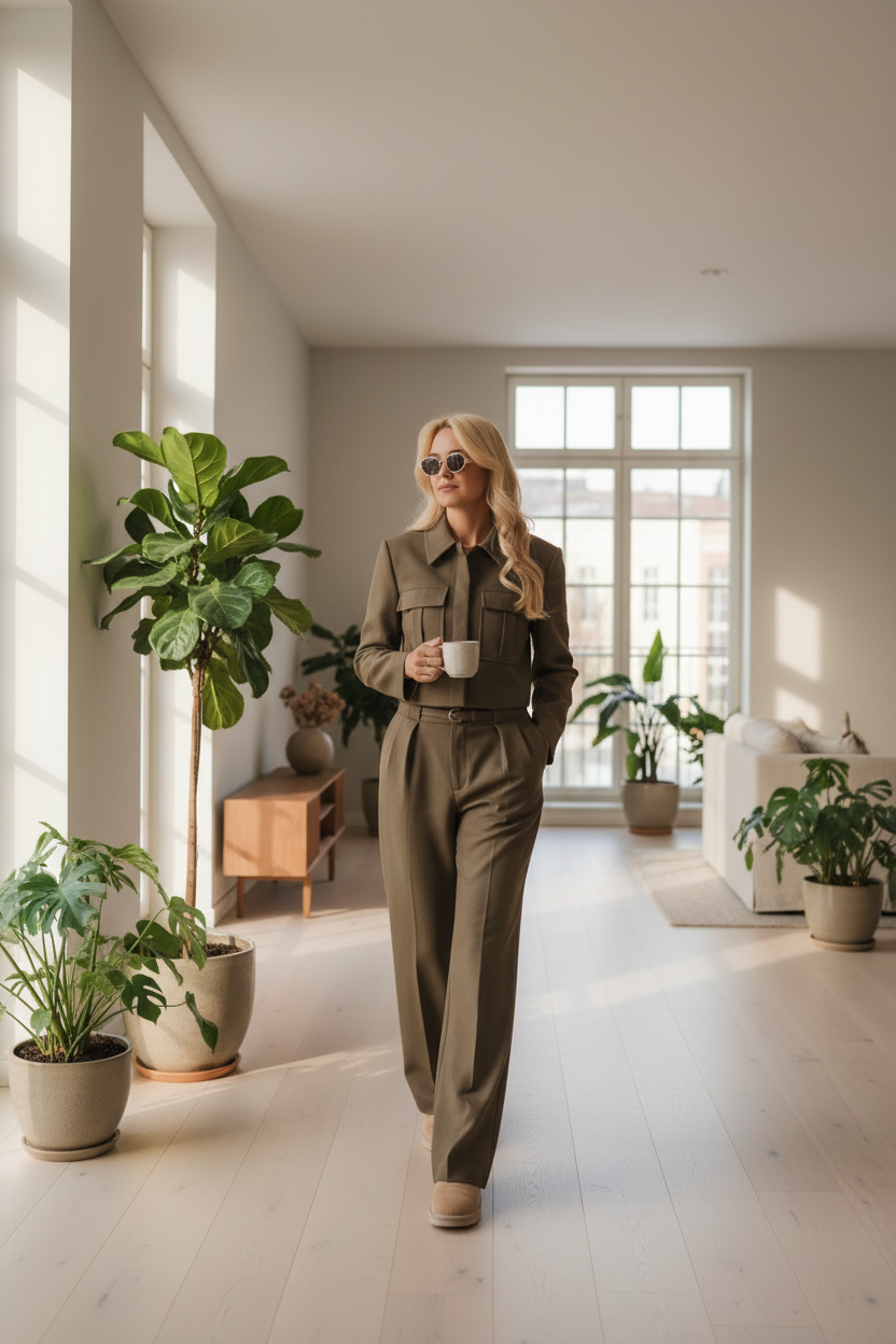 Lifestyle 7 - Interior moderno con plantas