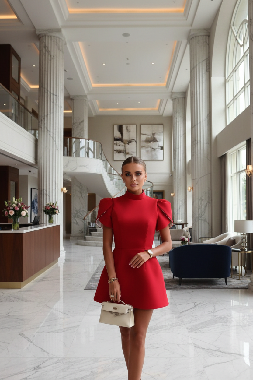 Lifestyle hotel lobby