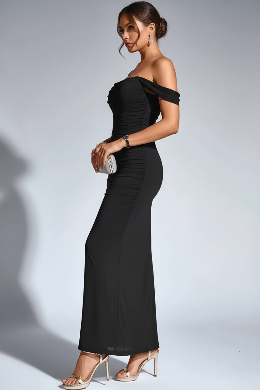 Negro 4 - Ángulo lateral silueta